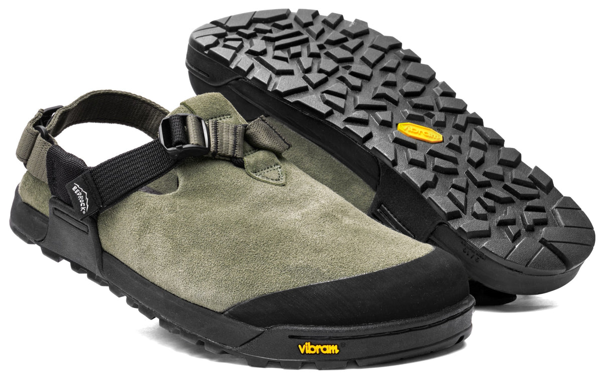 Mountain Clog - Leather Suede (Sagebrush)