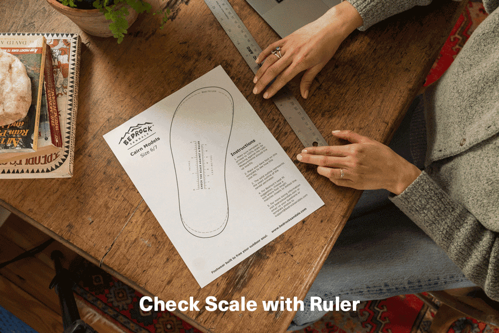 Check to make sure outline printed correctly