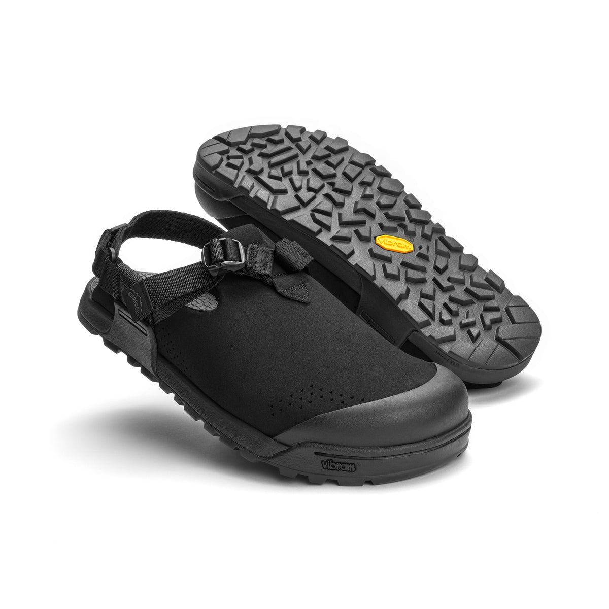 Mountain Clog - Synthetic Suede (Obsidian Black)