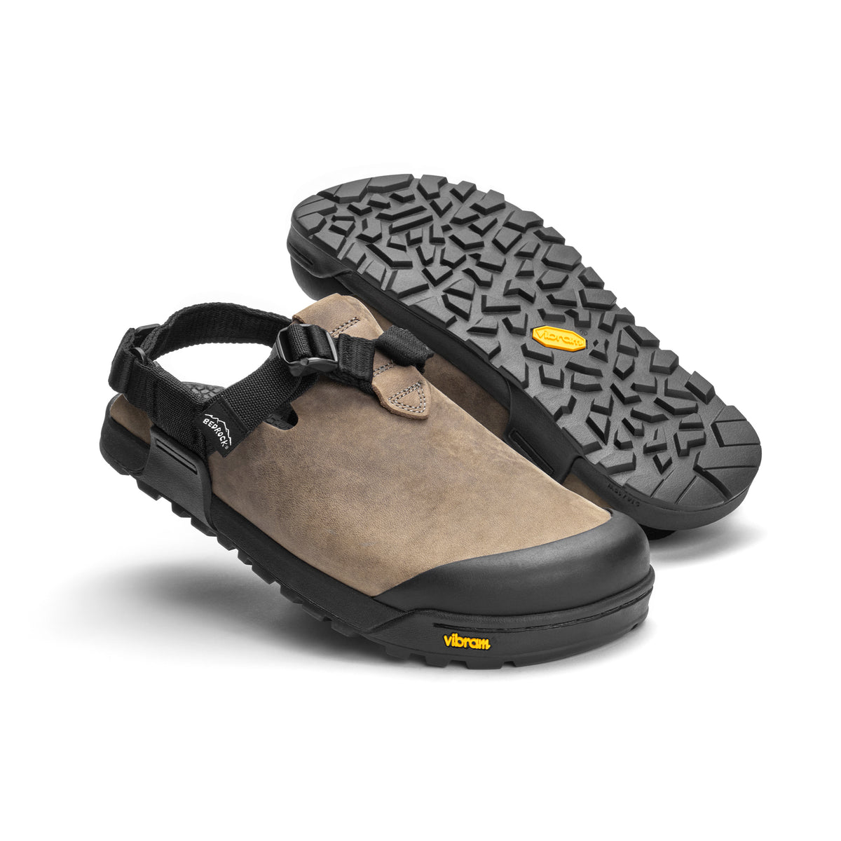 Mountain Clog - Nubuck Leather (Driftwood)