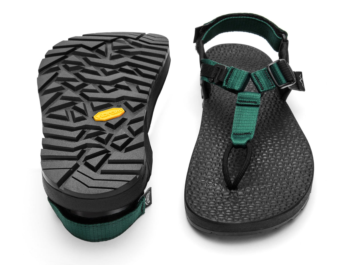 Cairn 3D sandals with Cascade Green Straps