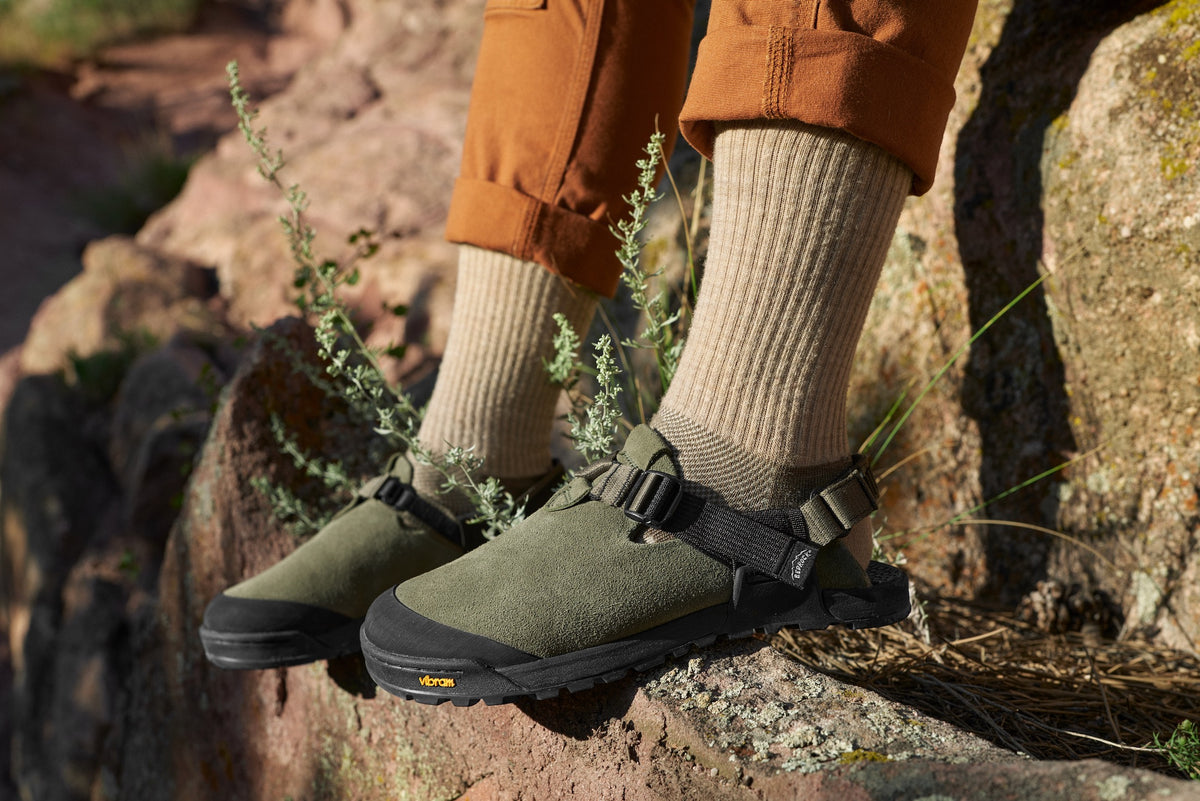 Mountain Clog - Leather Suede (Sagebrush)