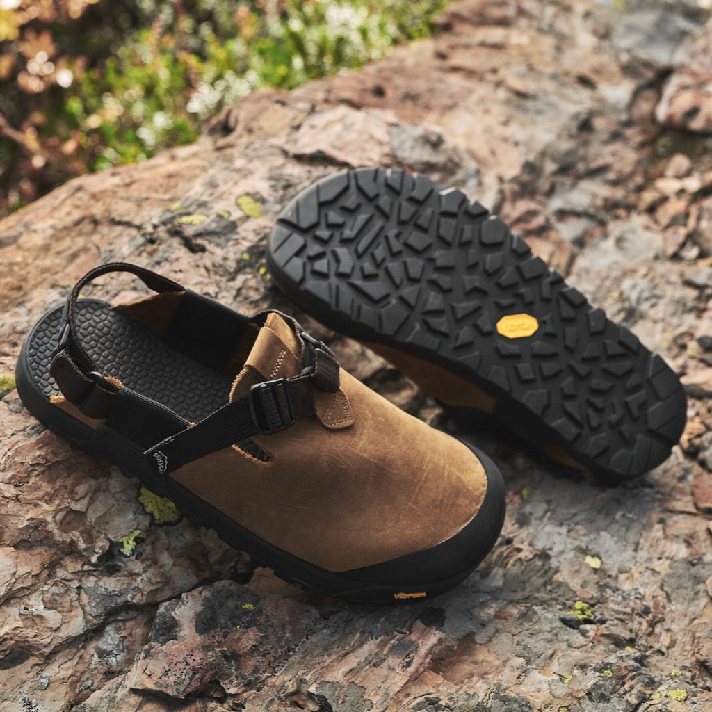 Leather Mountain Clogs