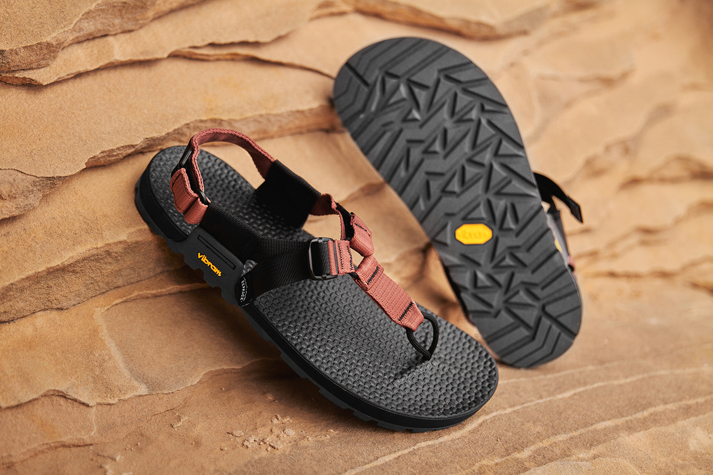 Rockhound Nubuck Leather Adjustable Flip Flop – Bedrock Sandals