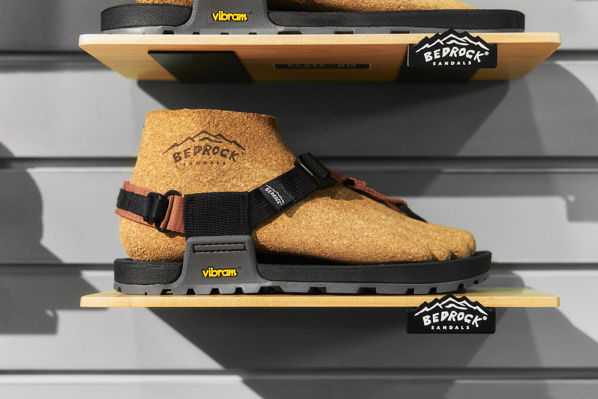 Rockhound Nubuck Leather Adjustable Flip Flop - Bedrock Sandals