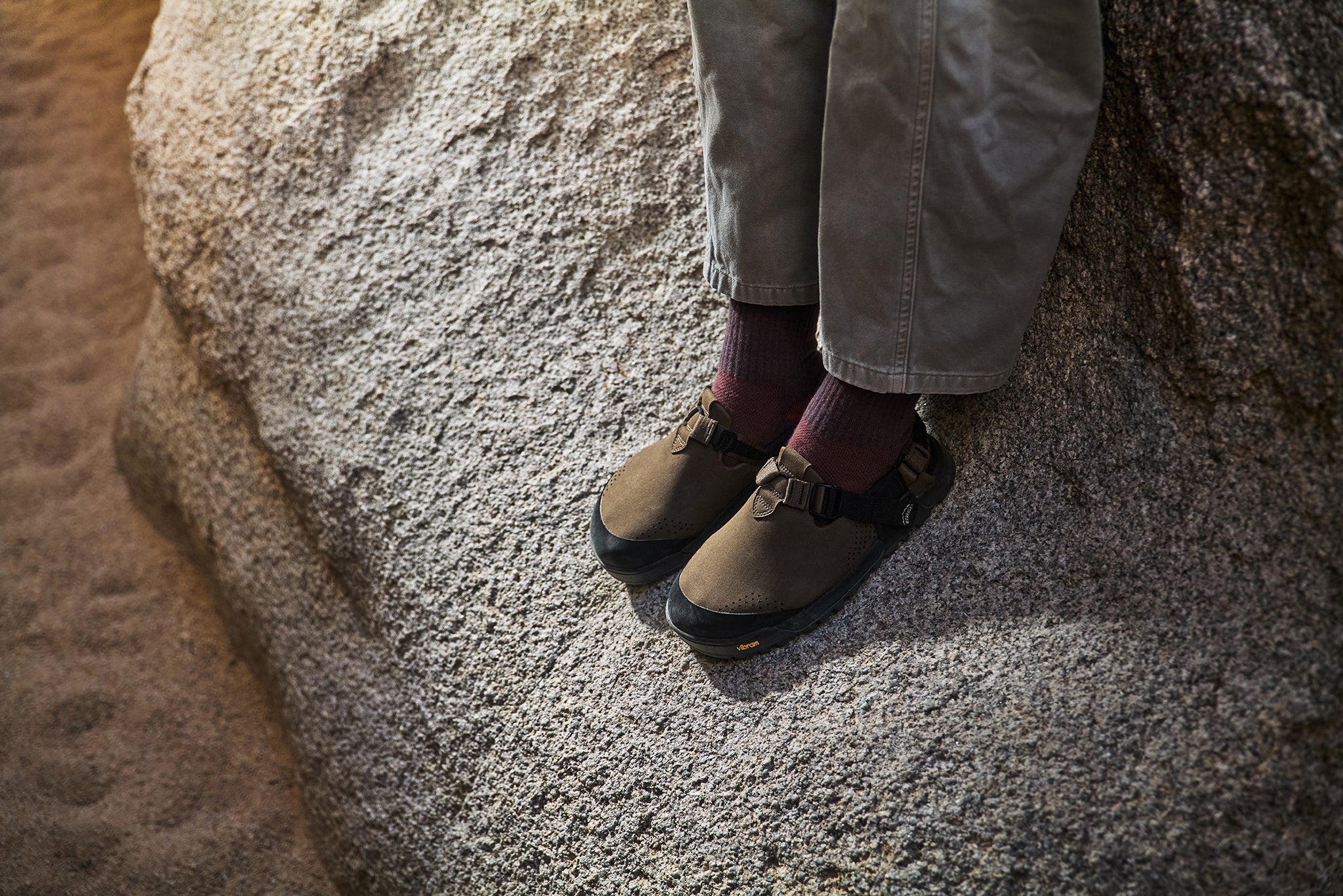 Mountain Clog - Synthetic Suede (Pinecone)