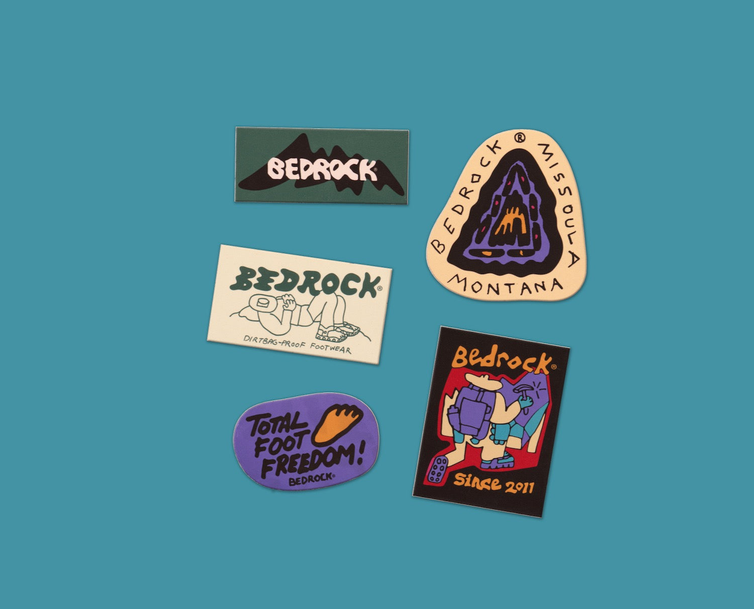 Bedrockin Sticker Pack - Since 2011