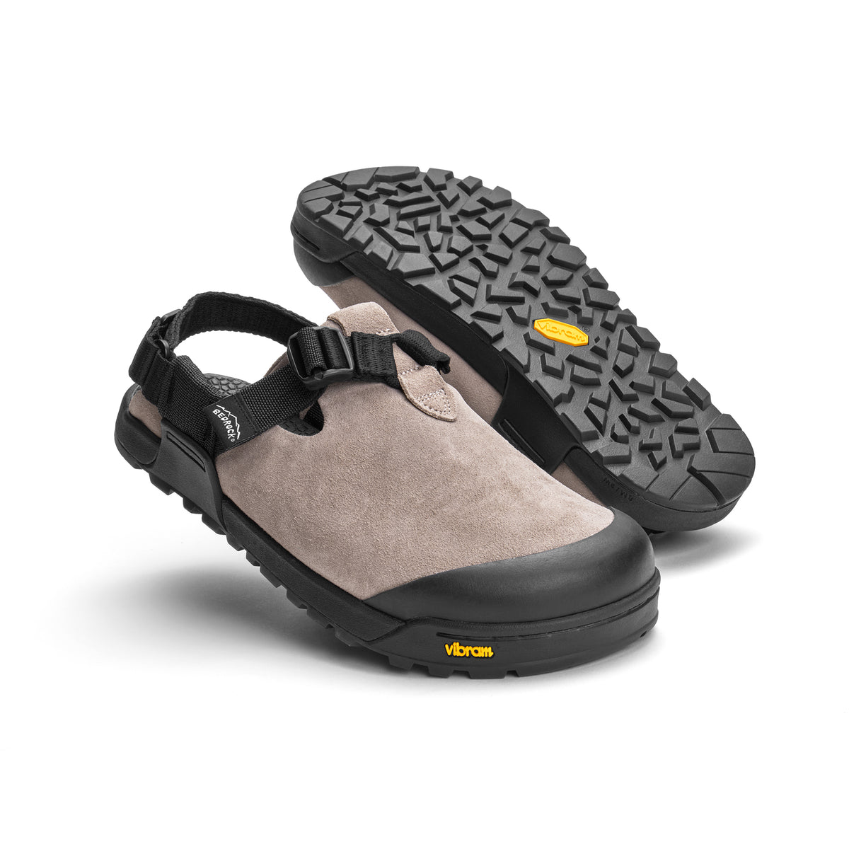 Mountain Clog - Leather Suede (Birch Bark)