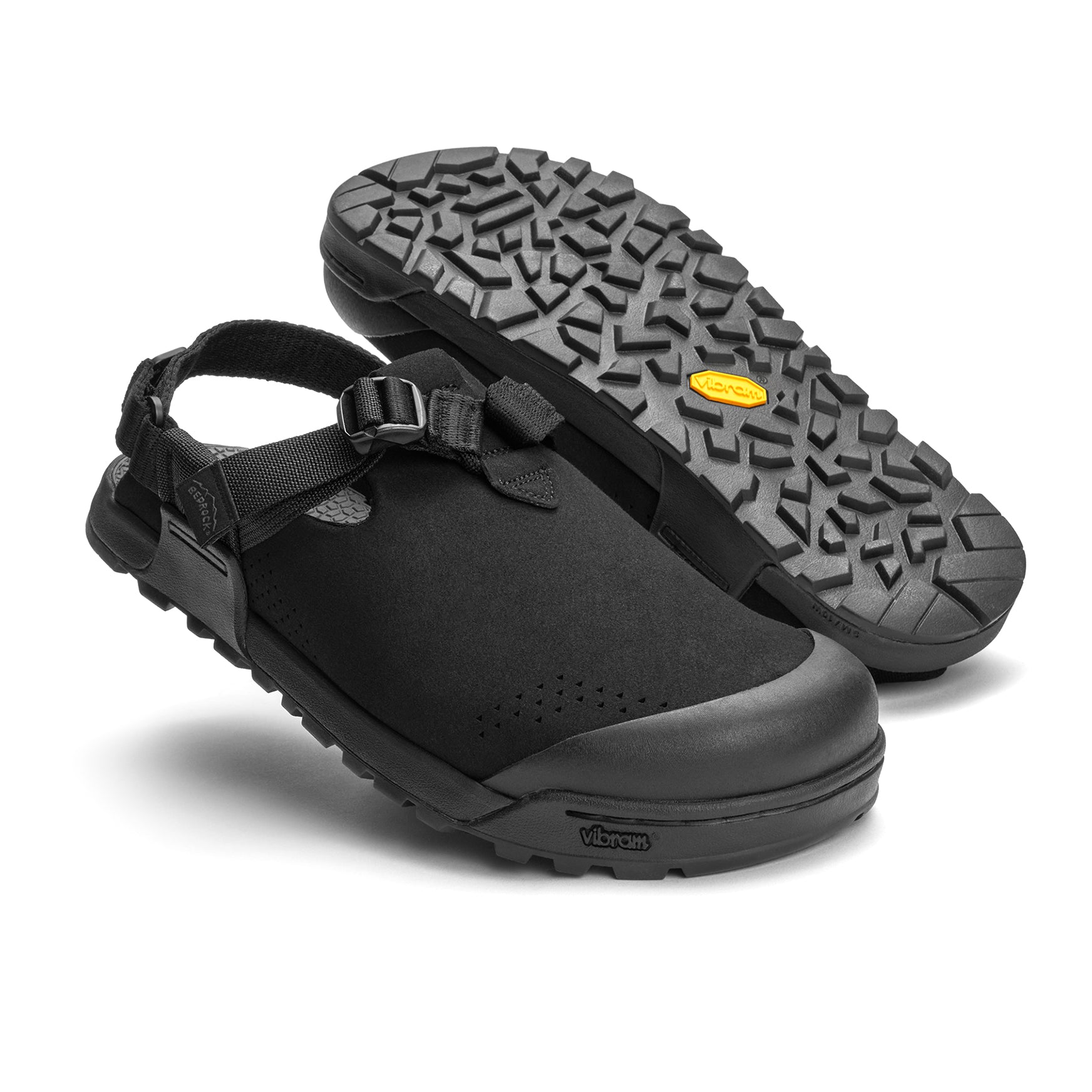 Mountain Clog - Synthetic Suede (Obsidian Black)