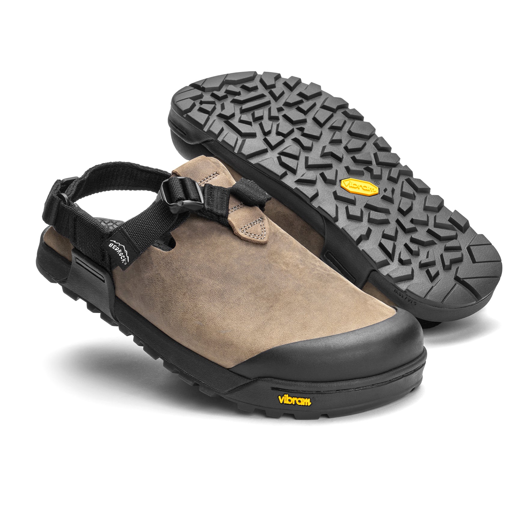 Mountain Clog - Nubuck Leather (Driftwood)