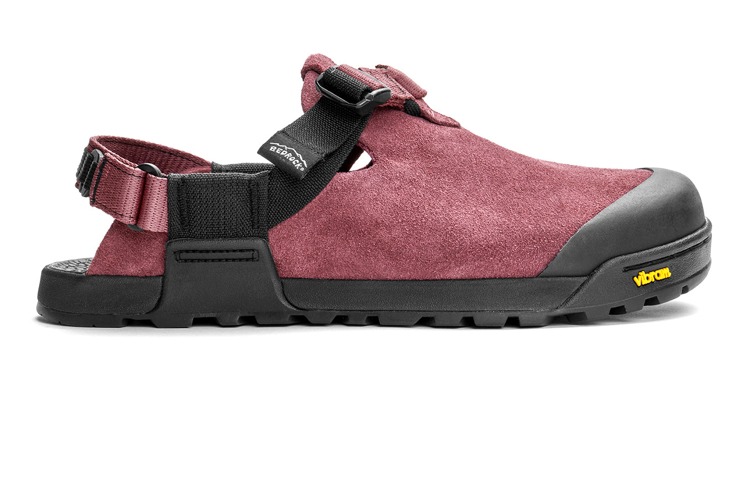 Mountain Clog - Leather Suede (Wild Rose) - Bedrock Sandals