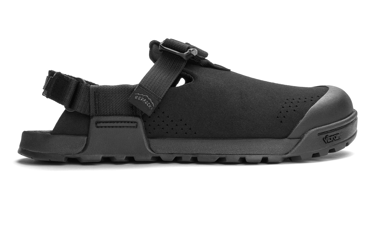 Mountain Clog - Synthetic Suede (Obsidian Black)