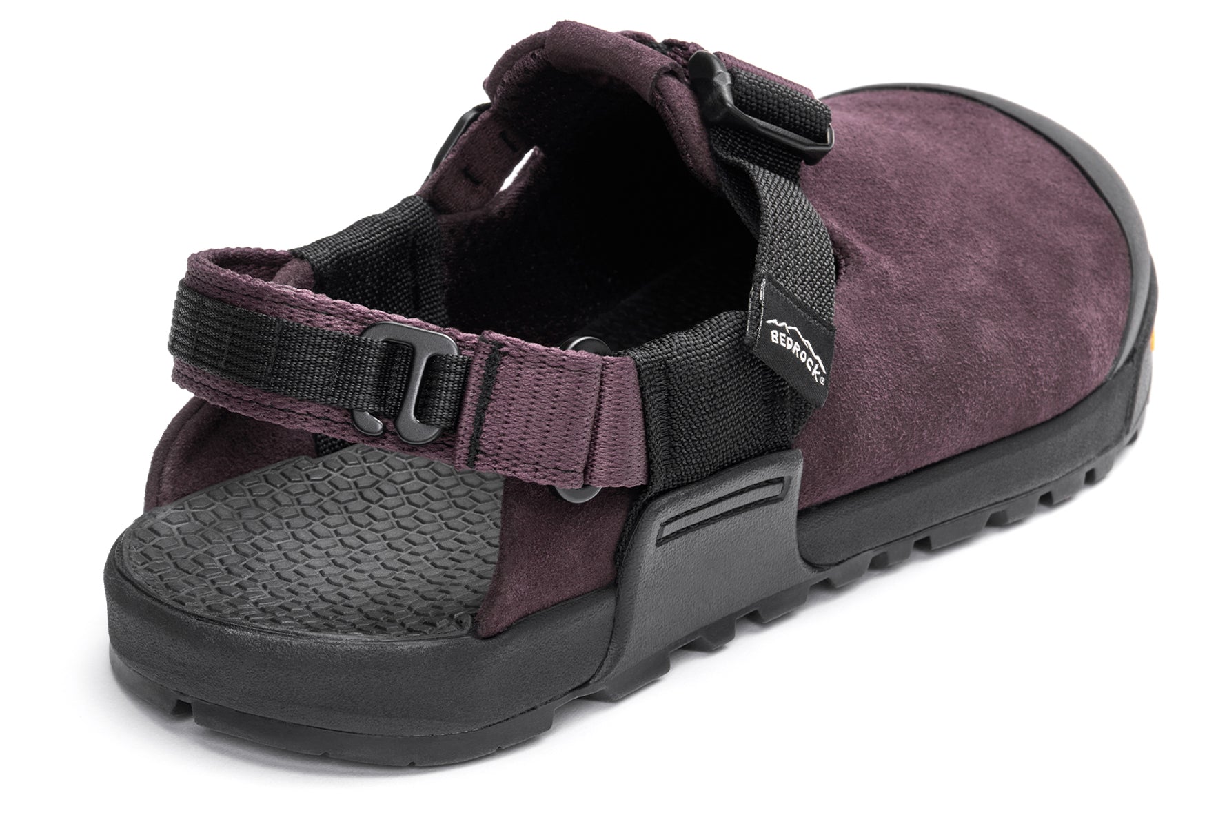 Mountain Clog - Leather Suede (Deep Plum)