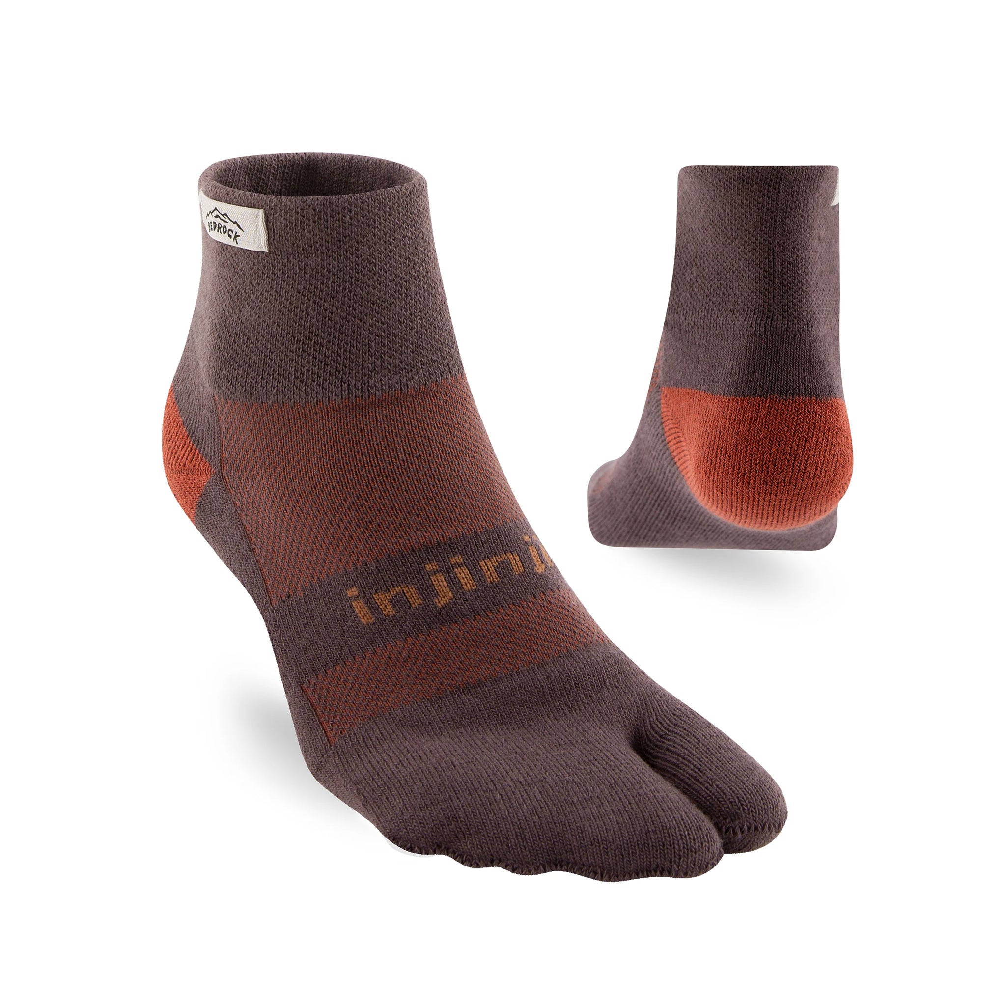 Performance Split-Toe Socks (Dusty Plum)