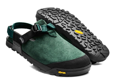Mountain Clog - Leather Suede (Cascade Green) - Bedrock Sandals display picture 3