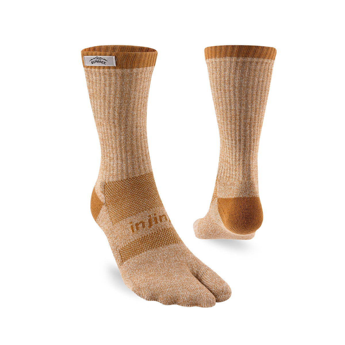 Crew Performance Split-Toe Socks (Sandstone)