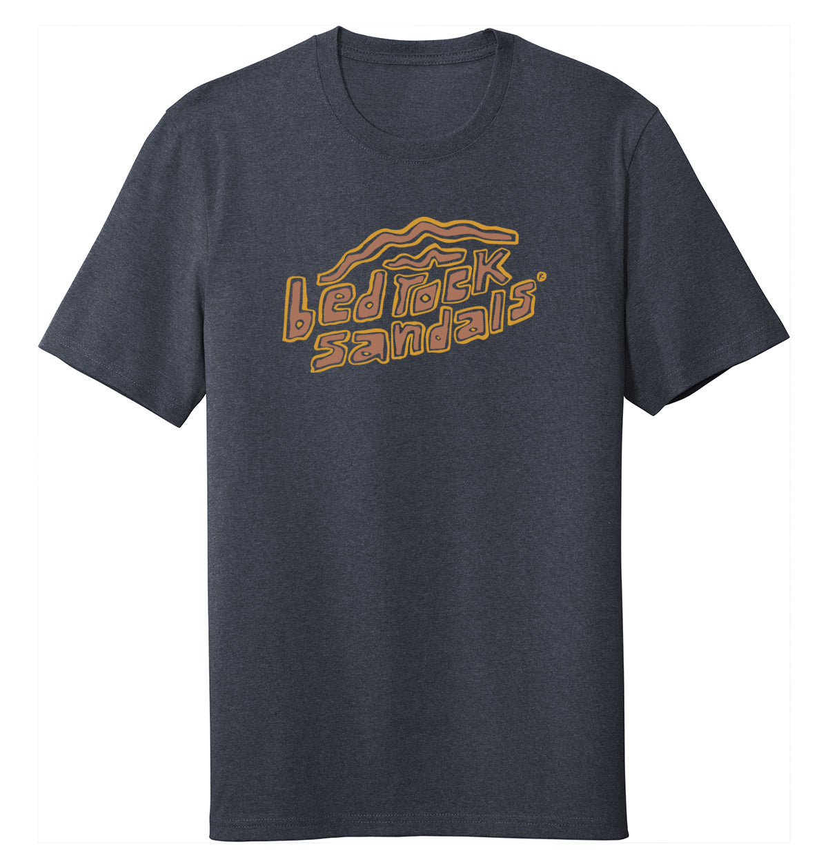 Bedrock Doodle T-Shirt - Heather Navy Color